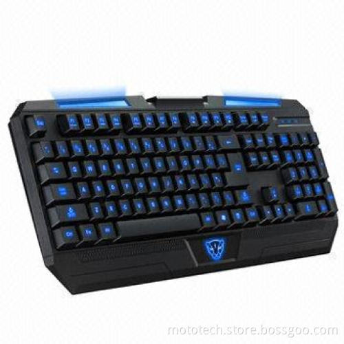 Wired Professional Backlit LED Gaming Keyboard, Various Colors are Available